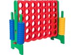 Gioco Di Quattro Di Fila Il Tabellone Di Gioco Di Quattro Di Fila Imposta Un Gioco Di Quattro Di Fila Con 42 Anelli Jumbo Rossi E Verdi