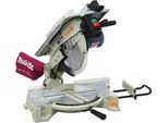 Sega Da Banco Professionale Makita Lh 1040 F, Funzionamento A Rete, 1650 Watt, Diametro Lama 260 Mm, Sistema Di Aspirazione Della Polvere