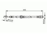 Tubo Freno Bosch Articolo: 1 987 481 386