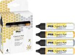 Kreul 49756 Penna Per Candele Kreul "Illuminazione Glamour"", Set Da 4 Pz"