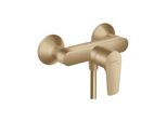 Hansgrohe Brause-Einhebelmischer Talis E Ap, 1 Verbraucher, Brushed Bronze (71760140)