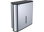Emco System2 Distributeur De Serviettes En Papier, Verrouillable, Pour 500 Serviettes, Chromé, 354900100, 354900100