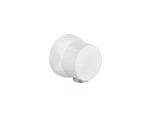 Kludi A-QA Coude De Raccordement Pour Flexible Dn 15, à SéCurité IntrinsèQue Contre Le Reflux, Avec Bague De Compensation Murale, 6306143-00, 6306143-00