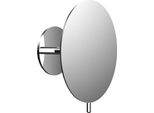 Emco Puree Miroir AdhéSif, DiamèTre 200 Mm, Avec PoignéE, Grossissement 3X, Chrome, 109400134, 109400134