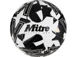 Pallone Da Calcio Mitre Ultimax One - Bianco/Nero - Misura 4 - Pallone Da Gara Resistente