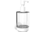 Distributeur De Savon Rond Emco, RéCipient En Verre Cristal, ModèLe Mural, 432113900, 432113900