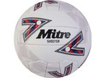 Mitre Netball Shooter Bianco Rosso Blu Taglia 5 Per Interni Ed Esterni