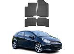 2011-2017 Kia Rio Tappetini In Gomma Nero 4 Pz