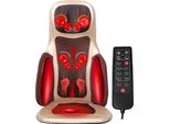 Coprisedile Massaggiante, Massaggio Shiatsu Profondo, Funzione Di Riscaldamento, Beige