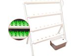 Kit Di Coltivazione Idroponica, Capacità Di 36 Piante, Design Verticale, Bianco