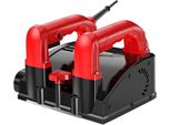 Fresatrice Per Risanamento 1200 W, Fresatrice Per Intonaco/Stucco Per Pareti, Regolabile In Altezza, Rosso