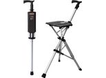 Bastone Da Passeggio Con Seduta - Bastone Pieghevole Con Seduta - 2 In 1 - Apertura/Chiusura Con Un Solo Pulsante - Portatile - Ausilio Per La Deambulazione - Per Anziani - Rosenrot