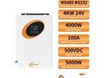 Inverter Solare, Tecnologia Mppt, Doppia Uscita Ac, 4KW Con Wifi, 220-240VAC, 24V