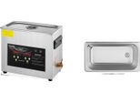 Pulitore A Ultrasuoni, Frequenza Ultrasonica 40Khz, Acciaio Inossidabile Resistente, 6L