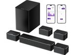 Soundbar, 71 Audio Surround, Subwoofer Wireless, Poseidon D70, Spina Ue