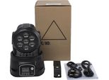 Luce Di Scena A Testa Mobile, Controllo Dmx, Effetti Rgbw, Led Wash 7X12W 4IN1, Spina Ue