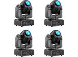 Faretto Da Palcoscenico, Led Rgbw, Controllo Dmx, Zq02001-4Pcs, Spina Ue