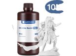 Resina 3D, Alta Precisione, Rapida Polimerizzazione Uv, 10KG Bianco