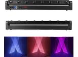 Luce A Testa Mobile, Led Rgbw, Controllo Dmx, Nero, Spina Ue