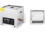 Pulitore A Ultrasuoni, Frequenza Ultrasonica 40Khz, Acciaio Inossidabile Resistente, 10L