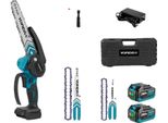 Motosega Elettrica, Motore Brushless, Design A Batteria, 2 Batterie