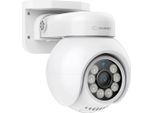 Telecamera Di Sicurezza, Risoluzione 4K, Audio Bidirezionale, Telecamera 1Pc