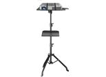 Stativo A Treppiede, Regolabile In Altezza, Struttura In Metallo Resistente, 145 Cm Con Ruote