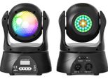 Faretto Da Palcoscenico, Effetti Rgbw, Controllo Dmx, Zq02090-2Pcs, Spina Ue
