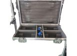 Luce Led Beam Wash, Controllo Dmx, Temperatura Colore Regolabile, Flight Case, Spina Ue, Flight Case, Spina Ue