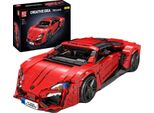Modello Di Auto Giocattolo Da Assemblare, Mattoncini Autobloccanti, , Confezione Originale