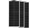 Pannello Solare, Design Flessibile, Alta Efficienza, 3Pcs 100W
