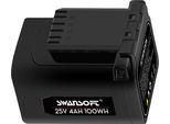 Batteria Per Tagliabordi Elettrici, 25V, 4Ah, Agli Ioni Di Litio, Certificata Ce, Compatibile Con Alcuni Modelli