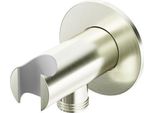 Steinberg SéRie 100 Support Mural, Pour Douchette, Coude De Raccordement De Douchette Inclus, 1001667BN, 1001667BN