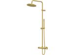 Steinberg SéRie 171 SystèMe De Douche, Set Complet Avec Thermostat, Douche De TêTe Et Douchette à Main, 1712721BG, 1712721BG