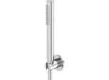 Steinberg SéRie 340 Garniture De Douche à Main, Sans Coude De Raccordement De Douche, Avec Flexible De Douche Et Support De Douche, 3401650, 3401650