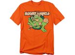 Teenage Mutant Ninja Turtles - Maglietta "Party Dude"" Da Uomo TV6559 (3XL) (Arancione)"