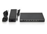 Digitus Switch 8-Port Gigabit 135W Poe Unmanaged Schwarz