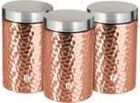 Set Di 3 Contenitori Per Alimenti Berlingerhaus Linea Primal Rosegold Metallic BH-6715