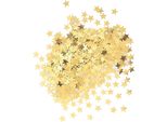 Unique Party - Stella - Coriandoli, Foglio SG23692 (Taglia Unica) (Oro)