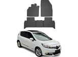 2009-2016 Renault Scenic Tappetini Tpe Nero 5 Pz