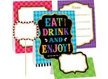 Amscan - Set Di Decorazioni Per Buffet "Mad Tea Party"" - Cartone SG38700 (Taglia Unica) (Colorato)"