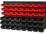 Contenitori A Parete, Organizer Per Minuteria, Porta Attrezzi Da Garage, 48 Contenitori