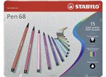 Stabilo Pen 68 Mini Marcatore Multicolore 15 Pz