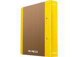 Donau 330286108 Donau Ringbuch 2-Ringe Life Gelb