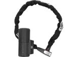 Abus Catena 6806K Qst - Lucchetto Per Bicicletta Con Staffa - Livello Di Sicurezza Abus 6 - Spessore 6 Mm - Lunghezza 85 Cm - Nero
