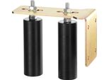 Rullo Per Cancello Scorrevole - Rullo Di Guida - Ferramenta Per Rullo - Supporto A L 203X200X105 Mm - Ferramenta Per Cancello Scorrevole Di Alta Qualità Per Una Stabilità Ottimale