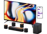 Soundbar Surround, Audio A 71 Canali, Diffusori Wireless, Aura A40
