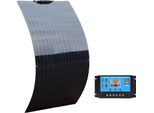 Pannello Solare Monocristallino Ad Alta Efficienza, Design Leggero E Flessibile, Kit 140W 12V