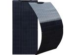 Pannello Solare, Monocristallino Altamente Efficiente, Design Leggero E Flessibile, 280W 2Pcs 140W