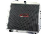 Radiatore, Interamente In Alluminio, Dimensioni Del Nucleo 575 Mm X 510 Mm X 42 Mm, Dimensioni Complessive 670 Mm X 635 Mm X 70 Mm, Ingresso/Uscita 38 Mm/45 Mm, Adatto A Ford Trucks 1953-1956